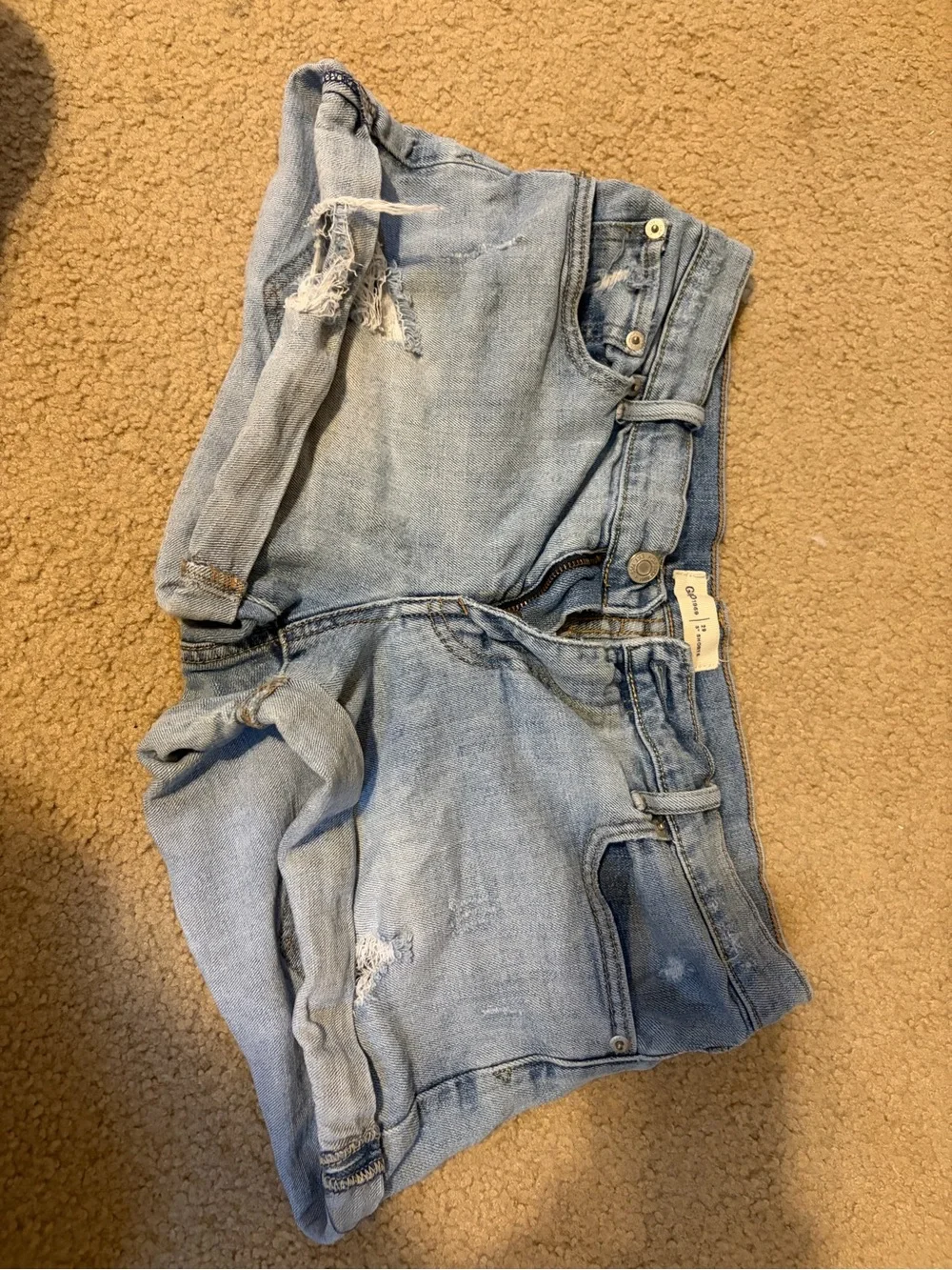 GAP Light Blue Denim Shorts